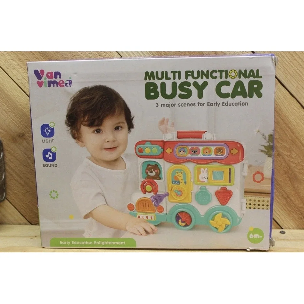 Multi Functional Busy Car. Early learning. New factory packaging.